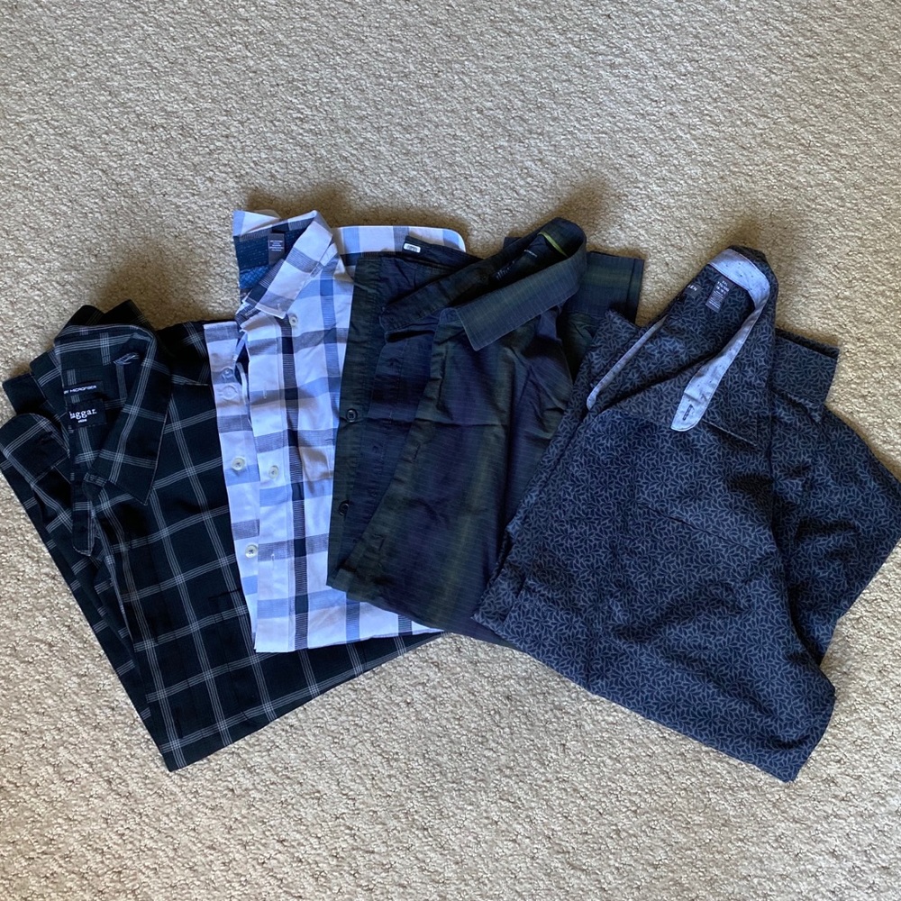 (4) Long Sleeve Shirts Bundle
